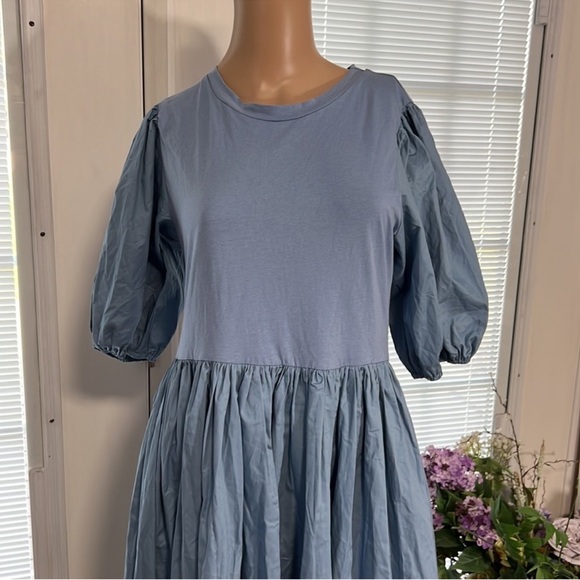 EN SAISON POPLIN MIDI DRESS - Picture 3 of 7